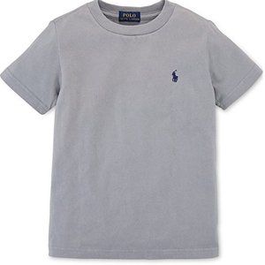RALPH LAUREN Little Boys Polo Crewneck Tee Solid